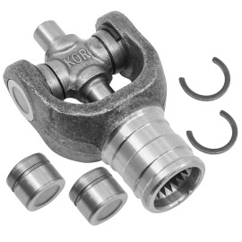 Caltric Front Drive Shaft Yoke W/U-Joint for Yamaha Kodiak 400 4X4 YFM400FW 1993-1999