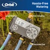 Orbit 56233D 3-Outlet Digital Watering Timer, 3 valves, Black and
