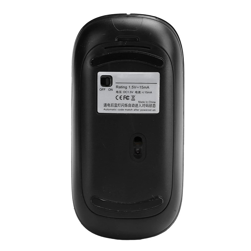 Bluetooth Mouse Wireless Mouse Black Wireless Mouse Bluetooth 5.0 Silent