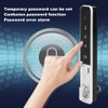 Zinc Alloy Electronic Smart Password Lock Touch Keypad with Flat