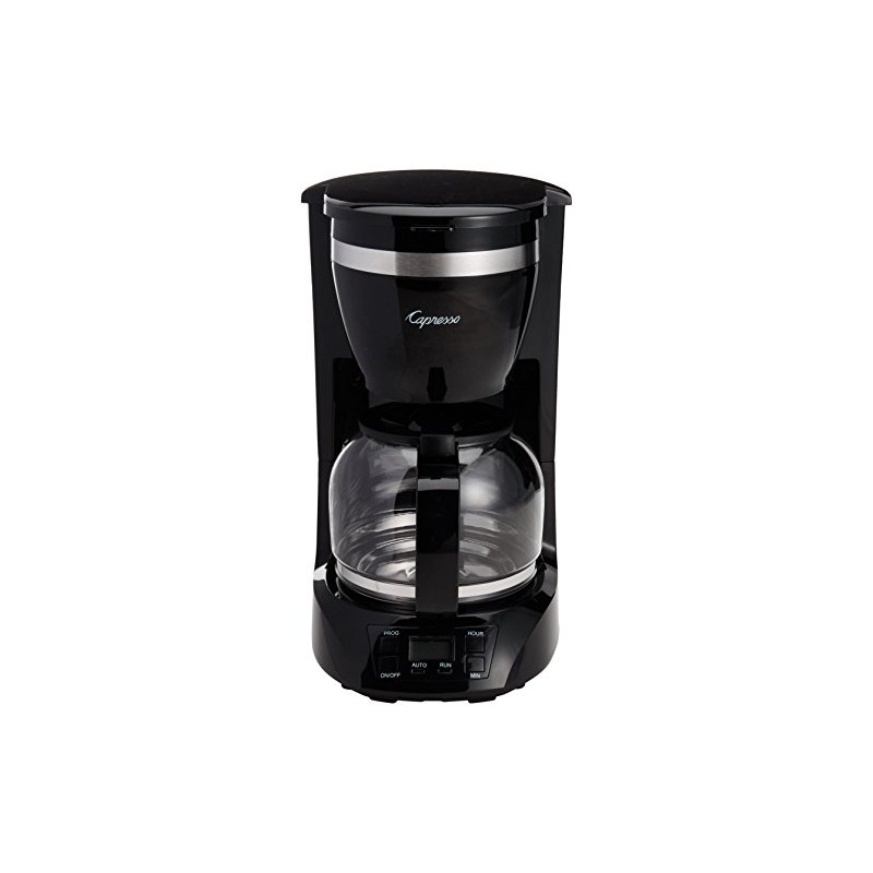 Capresso 424.01 12-Cup Drip Coffeemaker Stainless, 13" x 7.25" x