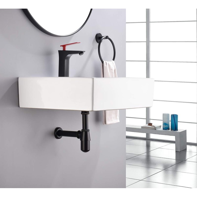 Keymark Universal Brass Sink Siphon with 200mm Submersible Pipe 1