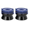 1 Pair NAB Hub Adapters Polished Aluminum Alloy Universal Loading