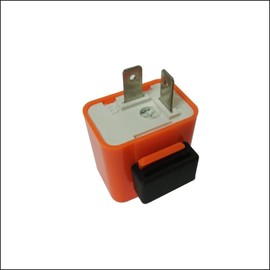 Turn Signal Relay Value Set of 2 Turn Signal Relay LED Turn Signal Relay Bike Relay Flasher Relay 12V 2Pin for Motorcycle LED Turn Signal Lamp Relay Relay