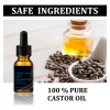 ` Aceite De Ricino Natural, Suero Ec For El Crecimiento