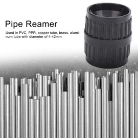 Escariador de Tubos Dispositivo de Desbarbado de Pulido Herramienta de Biselado Manual para Tubo de Cobre de Aluminio, Rango de Trabajo de 4 a 42 Mm, Escariador De Acero De Alta Velocidad