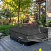 ULTCOVER Waterproof 600D Polyester Square Hot Tub Cover Outdoor SPA