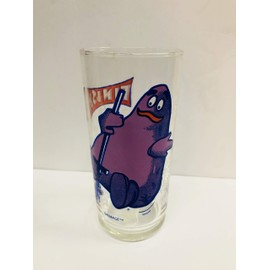 Grimace 1977 McDonald's McDonaldland Action Series Collector Glass