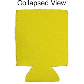 The Beatings Will Continue Collapsible Can Coolie Yellow