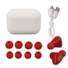Wireless Earbuds Stylish Cute Heart Shaped Noise Cancelling HiFi Stereo