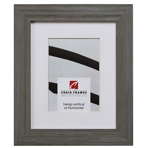 Craig Frames 7221063 22 x 28 Inch Faux Barnwood Gray