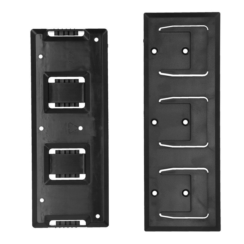Power Tool Battery Holder Set 3 Hole Mount Ready Dock