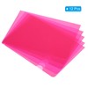 PATIKIL L Type Folders 12 Pack 8.9 x 6.3 inches