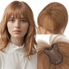 Clip-In Fringe Hairpieces, Real Hair, 360° Coverage, Hair Toppers for