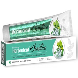 Herbodent Sensitive Toothpaste 6.53 Oz| Sensitive Care with Natural Mouthwash & Gum Strengthening Herb-Oral health management Mint Clove Eucalyptus probiotic  toothpaste - Specification: Pack of 2
