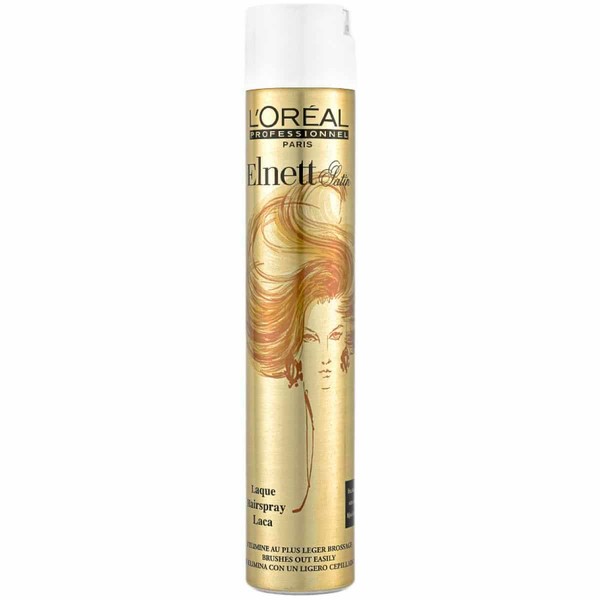 L'Oreal Paris Elnett Satin Strong Hold Hairspray 11 Ounce (1 Count) (Packaging May Vary)