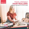 4pk Pink Hair Rollers for Hair Volume, Velcro Rollers for