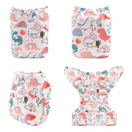 10 Pañales Ecológicos Alva Baby Personalizado  12 Insertos                                                                                            