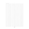 Kokuyo 書翰箋 Vertical Ruled 15 Lines White Quality Paper 色紙 Paper