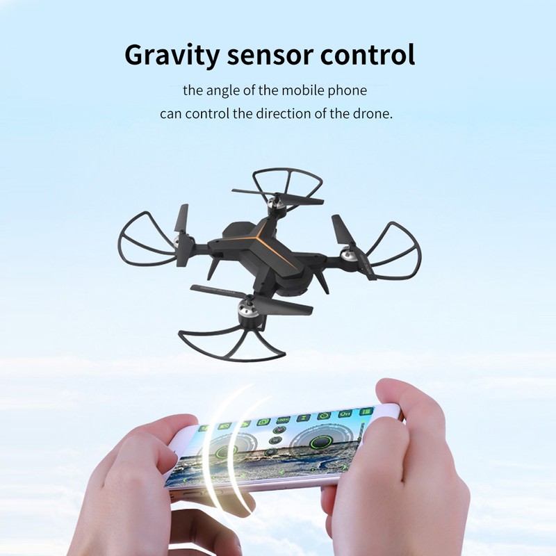 2.4G Foldable RC Drone Headless Mode Altitude Hold WiFi Model