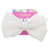 Babies' Fun Scuba Hair Bow Large-Ivory