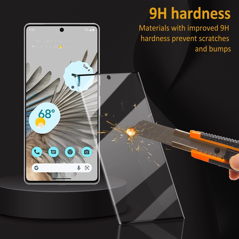 2+2 Pack Designed For Pixel 7 Pro Screen Protector, Tempered