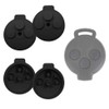 2 pieces smart rubber 3 button keypad 451 fortwo car