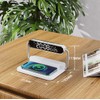 4-in-1 Multifunction Mobile Wireless Charger with Colorful Night Lights, Bluetooth