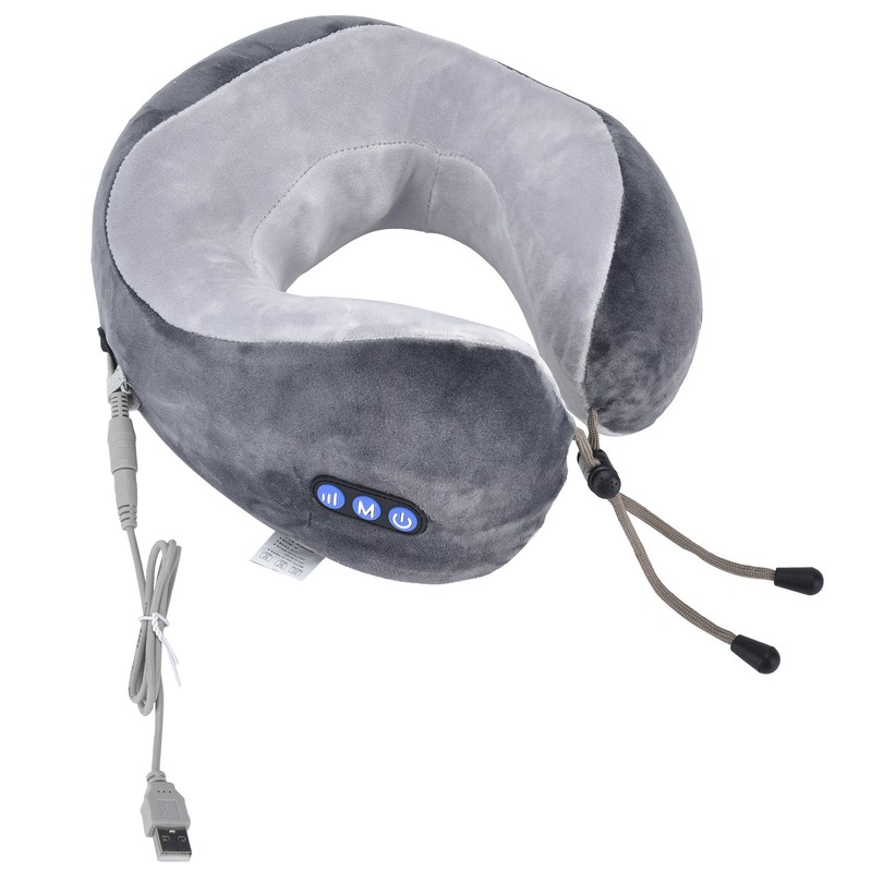 Neck Massage Pillow Electric UShaped Neck Massager USB Charging Massage