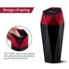 JUSTTOP Car Trash Can with Lid, Mini Diamond Design Portable