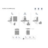 Mprofi MT® Set of 4 Hinges for Cabinet Doors, Cupboard