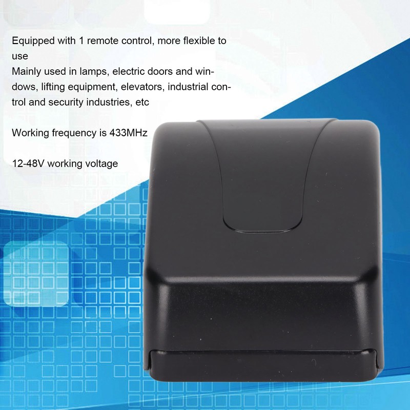Relay Remote Switch 2CH 433MHz Universal Wireless RF Transmitter Receiver