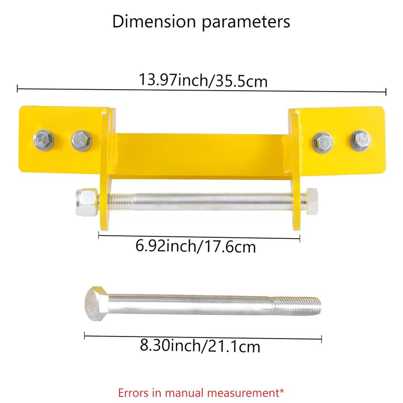 ZHIXING Mower Deck Front Hanger Bracket Repair Kit & M115245