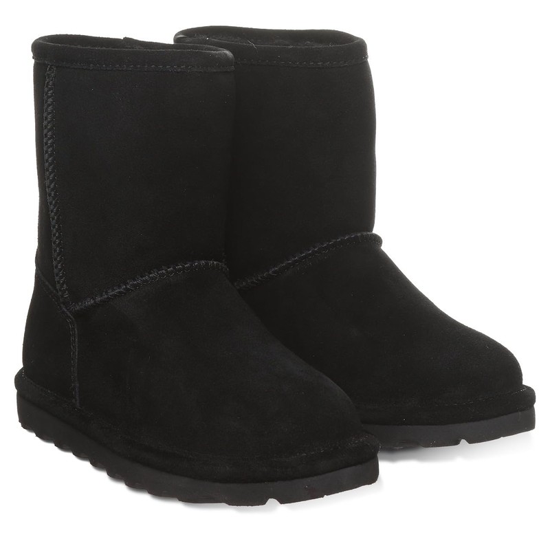 BEARPAW Elle Youth Black Size 5 | Youth's Boot Classic