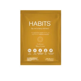Habits Proteína Vegana Probioticos 16 Sachets De 30.5gr sabor maca cacao                                                                              