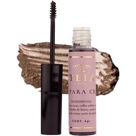 TEIA COSMETICOS Gel para peinar y estilizar cejas de ingredientes naturales (tono café claro)