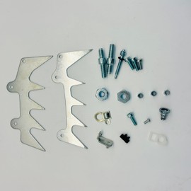 Kukazer Chain saw Bumper Spike/Felling Dog 21pcs Kit For Stihl MS660 MS460 MS440 066 046 044 Replacement Parts with Chain Adjuster Tensioner, Bar Stud, Bar Nut for 1122 664 0503, 1122 664 0508