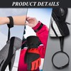 6 Pieces Ski Glove Elastic Wrist Straps, Anti-Slip Anti-Lost Glove