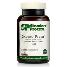 Standard Process Gastro-Fiber - Prebiotic Supplement for Digestive Health - Supports Gut Health with Apple Pectin - Maintains Immune Response - Vegan & Non-Soy - 150 Capsules (50 Servings)