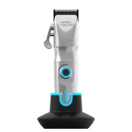 GAMMA+ Cyborg Professional Metal Cordless Ergonomic Hair Clipper with Digital Brushless Motor