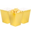We Moment Zone 24pcs Gold Popcorn Boxes Mini Paper Popcorn