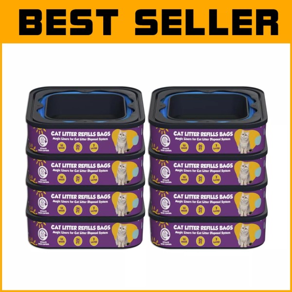Compatible Cat Litter Bags for Genie Standard & Plus -