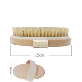 Orienex Body Brush, 100% Premium Horse Hair, Exfoliation, Full Body Massage, Back and Bath Products, For Baths, Beautiful & Soft Skin