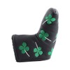 Putter Cover Clover Golf Headcover Blade Cover, Pu Four Leaf