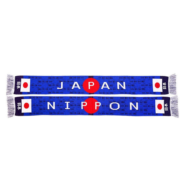 Japan Nippon Soccer Knit Scarf