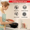 PAJWITHL cookie sheet organizer for cabinet for Cutting Boards Baking