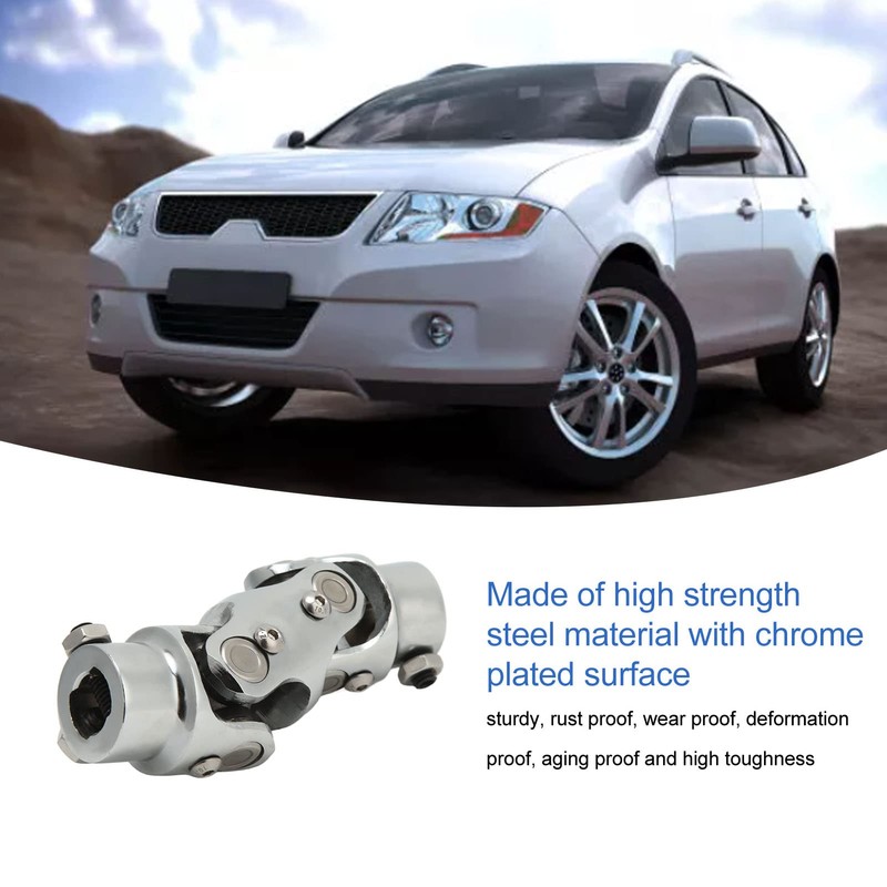 Double Steering U Joint for 3/4" Input Shaft Steering Shaft