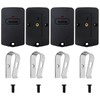 4pcs for RB741/FM135 GTO Mighty Mule Gate Opener Remote by