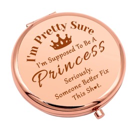 Funny Saying Gifts for Women Compact Mirror for Best Friends Sister Funny Gifts for Women Fun Gifts for Friends Folding Makeup Mirror for Girls Daughter Bestie Christmas Birthday Gifts