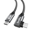 SMALLRIG Cable USB-C USB4 de 40 Gbps, carga rápida de